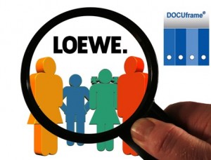 CRM Projekt bei Loewe mit DOCUframe von GSD