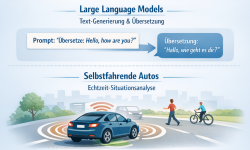 Infografik KI-Inferenz