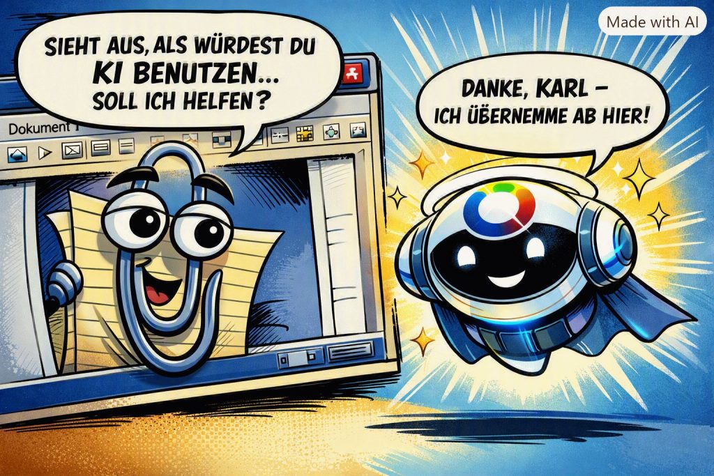 Karl Klammer und der Copilot
