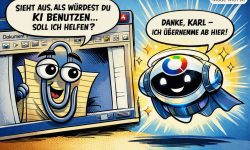 Karl Klammer und der Copilot